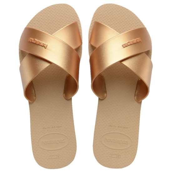Havaianas Γυναικεία Slides Aqua Metallic W